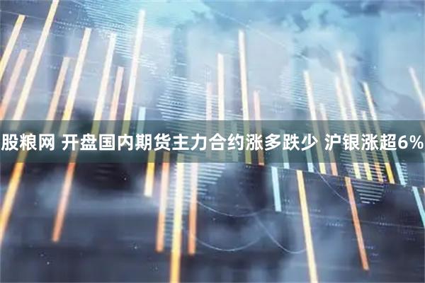 股粮网 开盘国内期货主力合约涨多跌少 沪银涨超6%